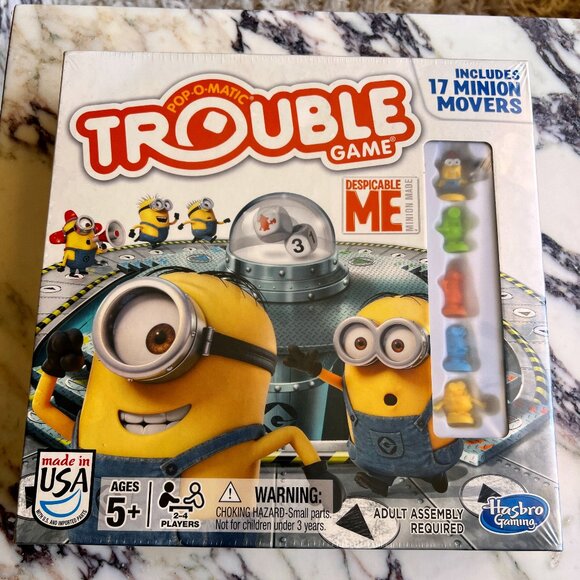Trouble - Despicable Me GAME - SEALED - Picture 1 of 4